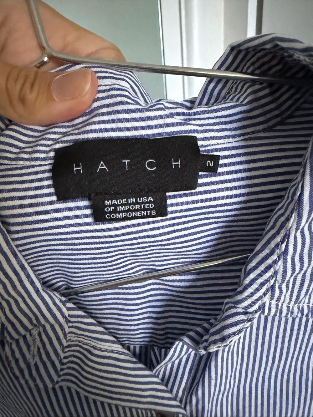 Hatch button down - Picture 3 of 4